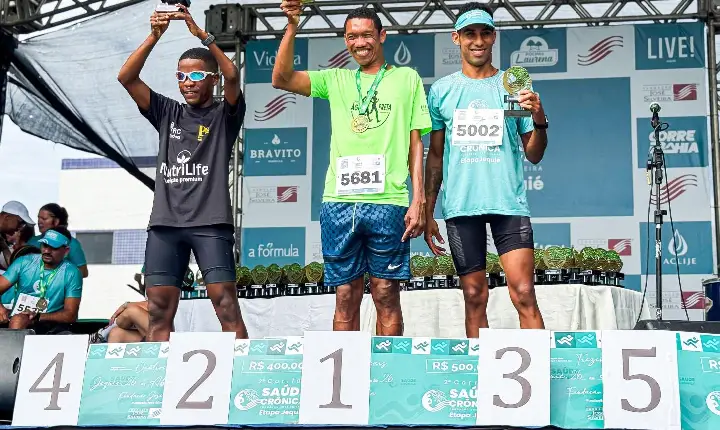 APAE DE JEQUIÉ CONQUISTA PÓDIO NA CORRIDA SAÚDE CRÔNICA E REFORÇA PAPEL DO ESPORTE NA INCLUSÃO SOCIAL