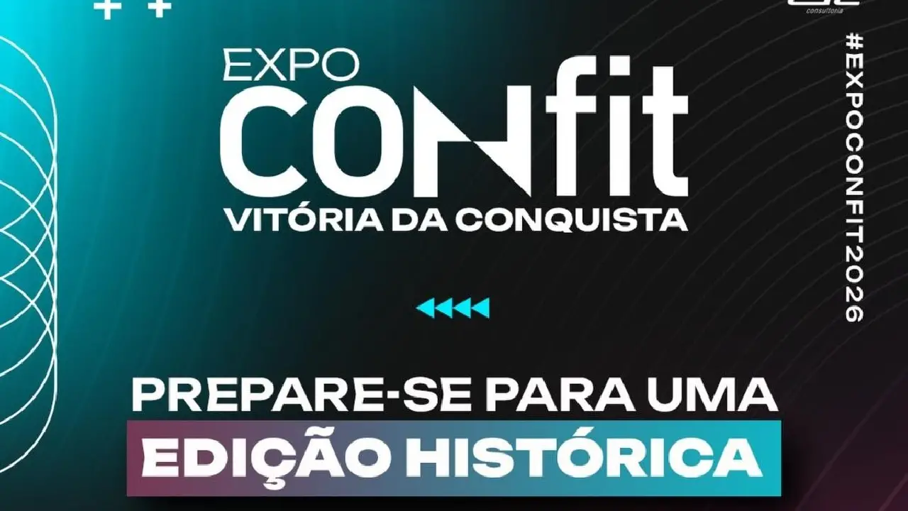 EM OUTUBRO VITÓRIA DA CONQUISTA SERÁ PALCO DOS 15 ANOS DA EXPO CONFIT, MAIOR EVENTO DO MERCADO FITNESS E SAÚDE DO NORDESTE