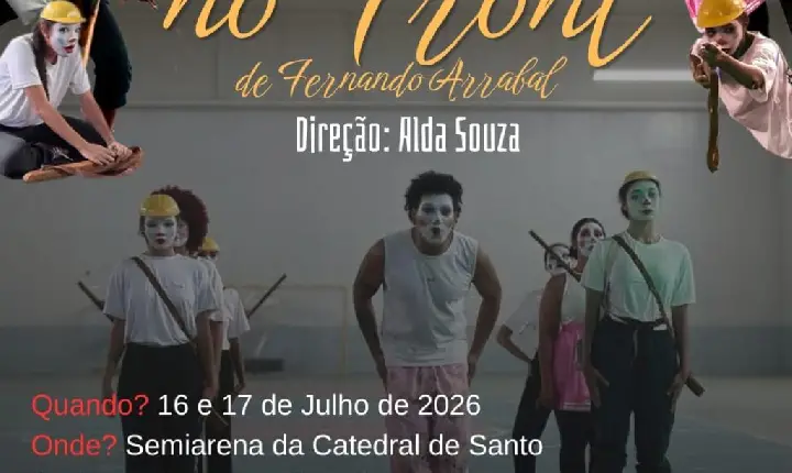 ENTRE EXPLOSÕES E HUMOR: ESPETÁCULO GRATUITO TRANSFORMA CAMPO DE BATALHA EM PALCO PARA DISCUTIR OS CONFLITOS DA HUMANIDADE