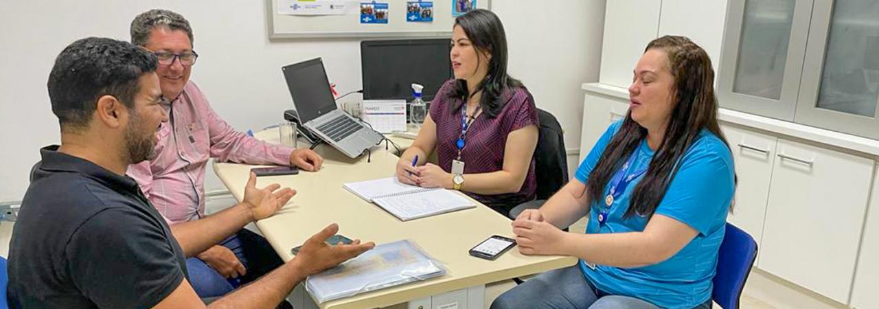 CDL JEQUIÉ SE REUNIU COM A REGIONAL SEBRAE DE VITÓRIA DA CONQUISTA