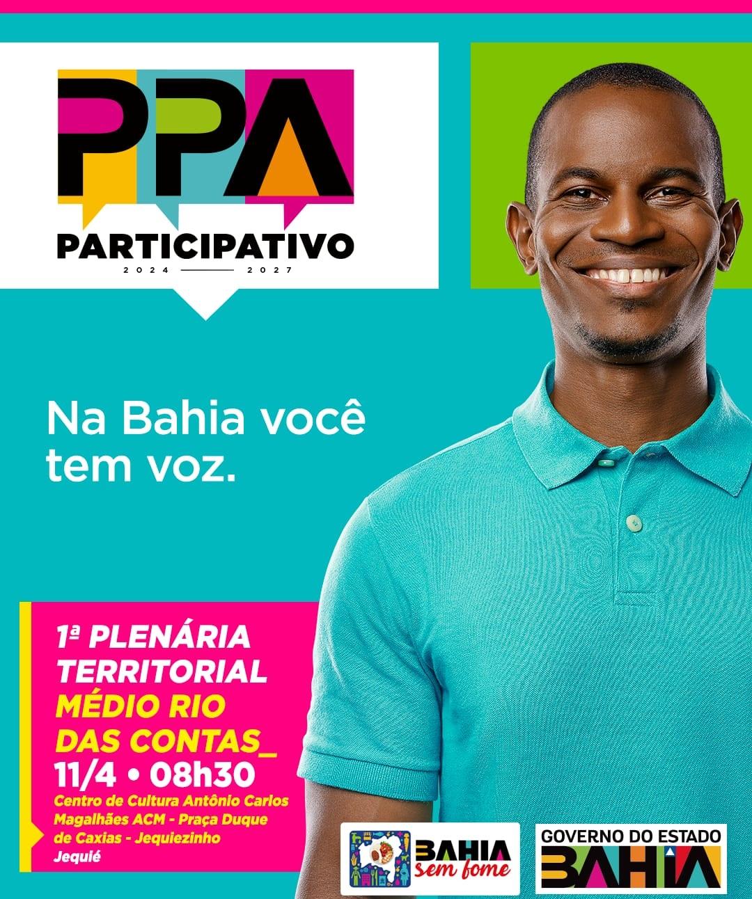 Jequié recebe Plenária Territorial do PPA Participativo