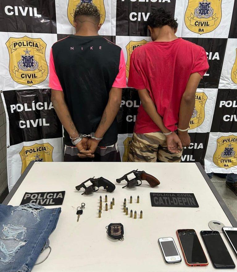 Polícia prende acusados de duplo homicídio na Galeria do Ciclame
