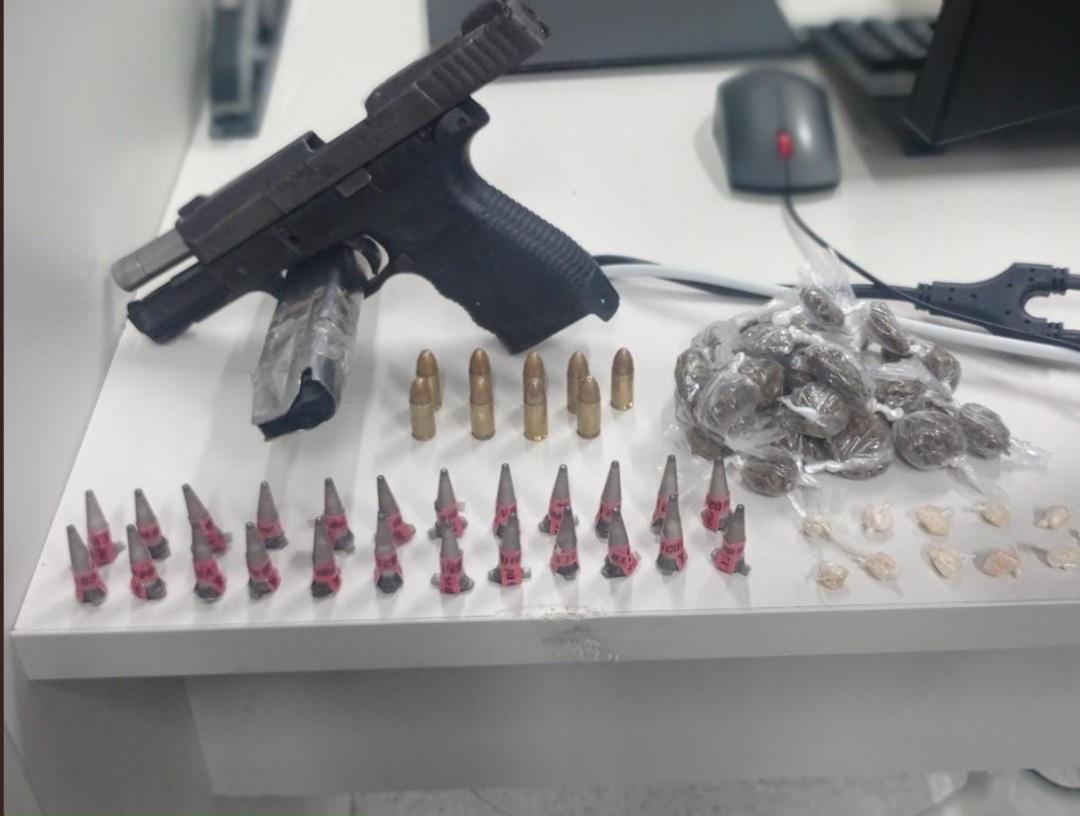 PM APREENDE ARMA DE FOGO APÓS GUARNIÇÃO SER RECEBIDA A TIROS NA BAIXA DO BONFIM