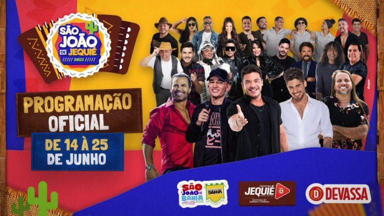 PREFEITURA DE JEQUIÉ DIVULGA HORÁRIO E DIAS DAS ATRAÇÕES QUE IRÃO SE APRESENTAR NO SÃO JOÃO, NA PRAÇA DA BANDEIRA