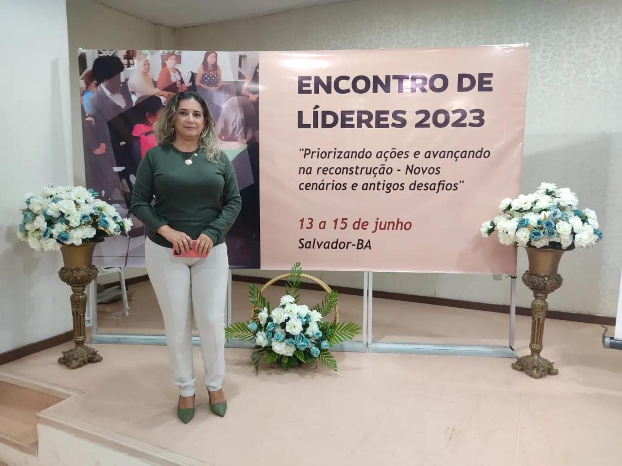 VEREADORA MOANA MEIRA PARTICIPA DE ENCONTRO DE LÍDERES EM SALVADOR QUE DISCUTE PANORAMA ATUAL DA PESSOA COM DEFICIÊNCIA NA BAHIA