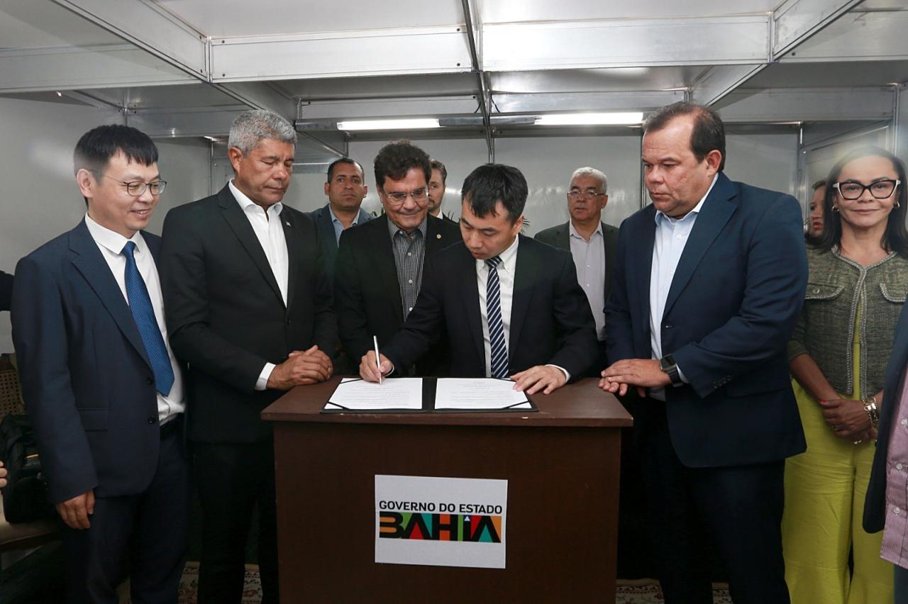 BAHIA RECEBERÁ PRIMEIRA FÁBRICA DE CARROS ELÉTRICOS DA BYD NAS AMÉRICAS