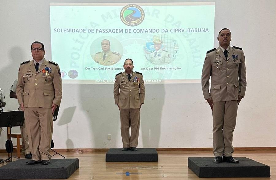 COMPANHIA INDEPENDENTE POLICIAMENTO RODOVIÁRIO EM ITABUNA TEM NOVO COMANDANTE