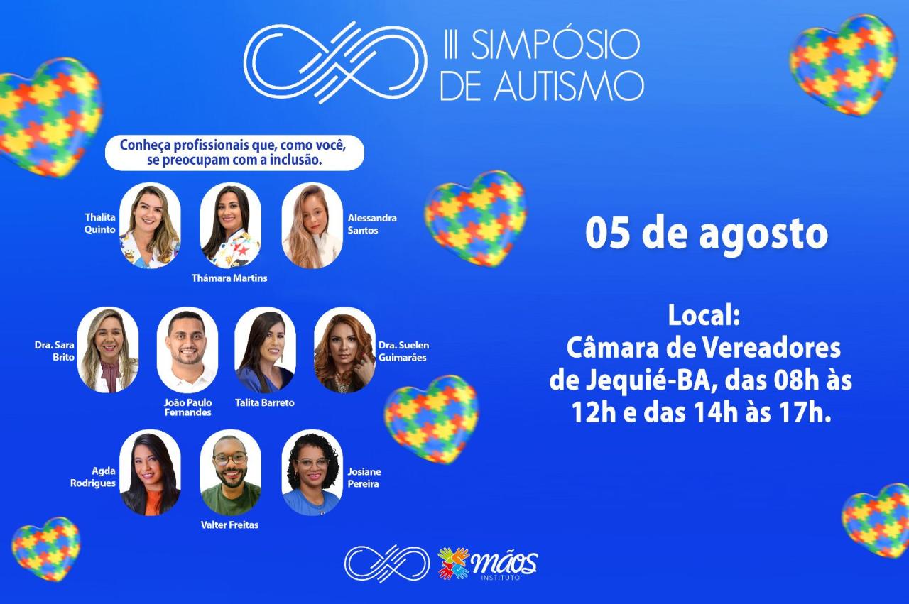 INSTITUTO MÃOS PROMOVE III SIMPÓSIO DE AUTISMO: CONHECIMENTO GERA INCLUSÃO.