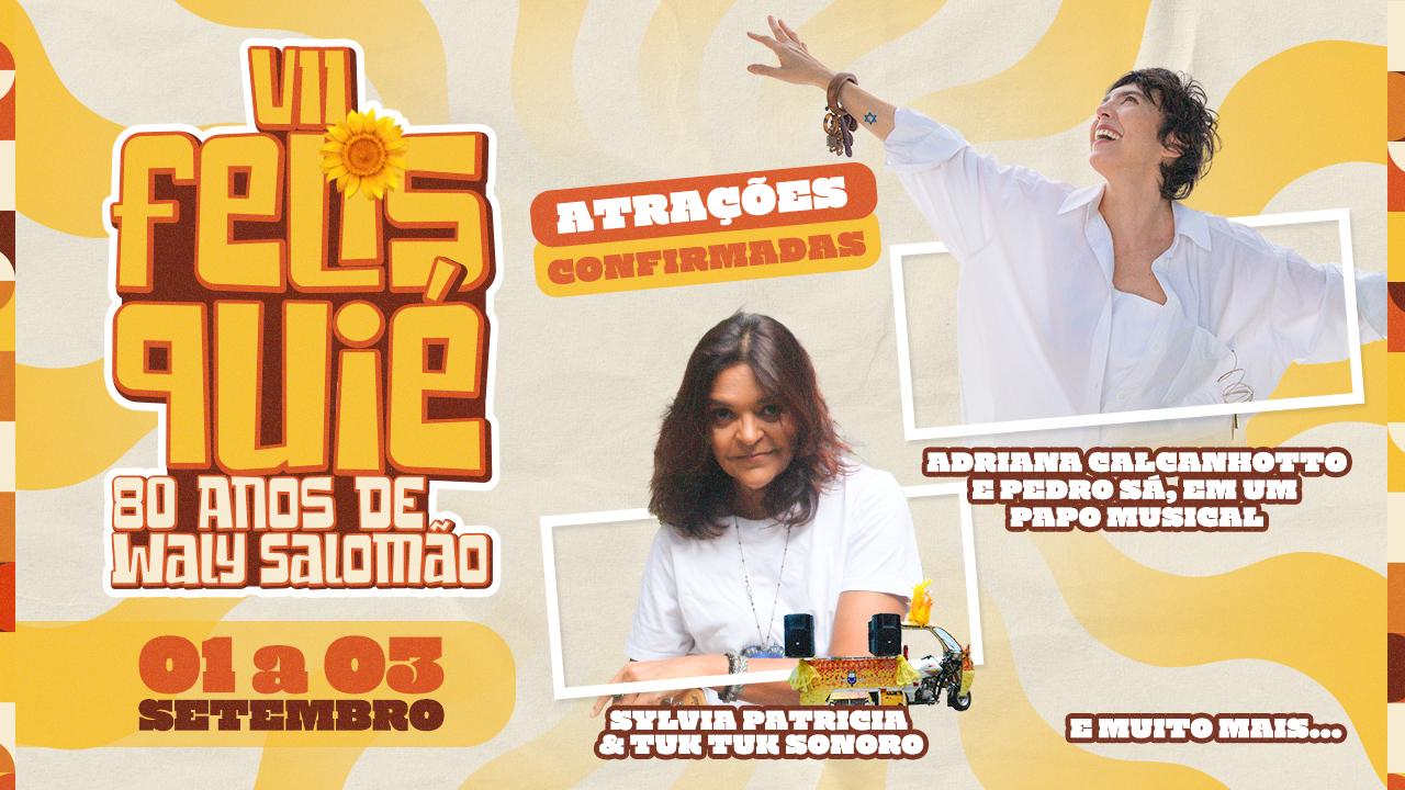 COM ADRIANA CALCANHOTTO E DIVERSIFICADA PROGRAMAÇÃO ARTÍSTICA E LITERÁRIA, PREFEITURA DE JEQUIÉ E COMISSÃO ORGANIZADORA PREPARAM VII FELISQUIÉ