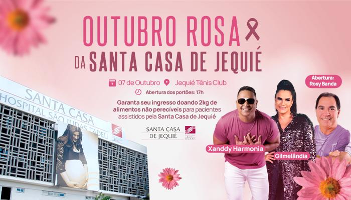 SANTA CASA DE JEQUIÉ LANÇA CAMPANHA OUTUBRO ROSA 2023