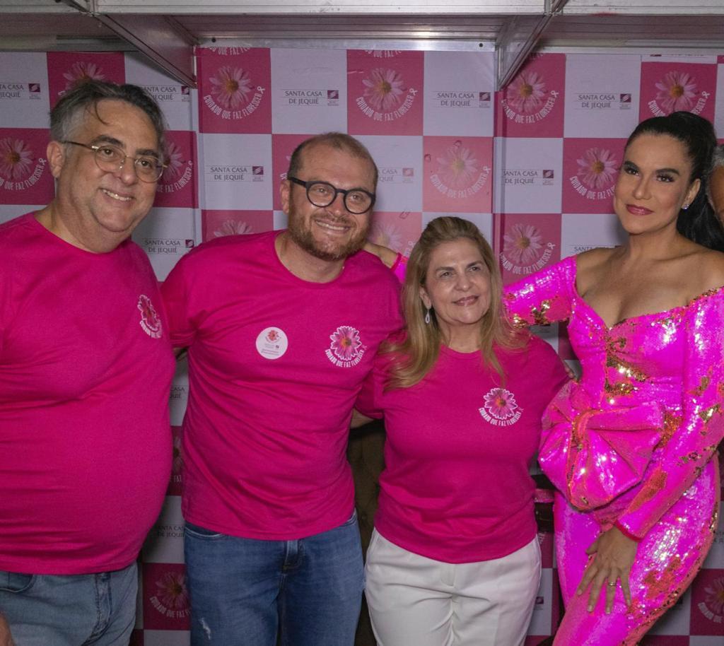 EM AÇÃO BENEFICENTE NO OUTUBRO ROSA, SANTA CASA DE JEQUIÉ ARRECADA MAIS DE 10 TONELADAS DE ALIMENTOS DESTINADAS ÀS FAMÍLIAS ATENDIDAS.