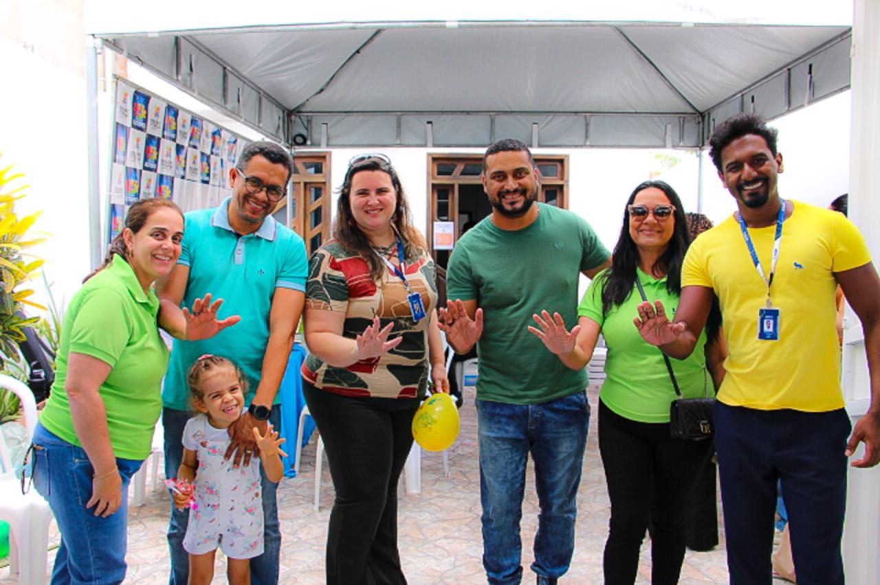 UNEX E INSTITUTO MÃOS SE UNEM PARA UM DIA DE RESPONSABILIDADE SOCIAL NO PAU FERRO.