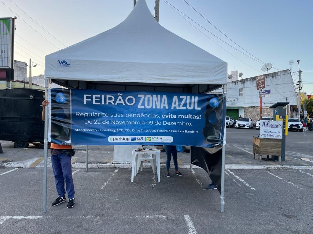 APROVEITE O FEIRÃO E REGULARIZE PENDÊNCIAS COM A ZONA AZUL