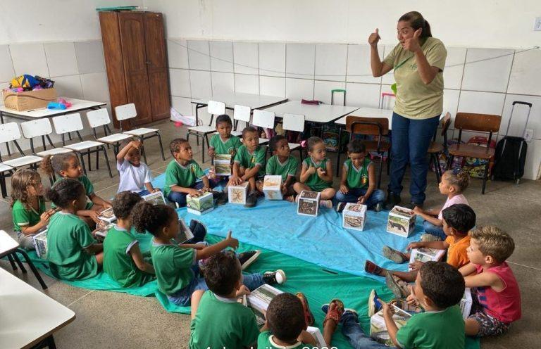 BAMIN PROMOVEU PROJETO AMIGOS DA NATUREZA EM ESCOLAS PÚBLICAS DE ILHÉUS AO LONGO DE 2023