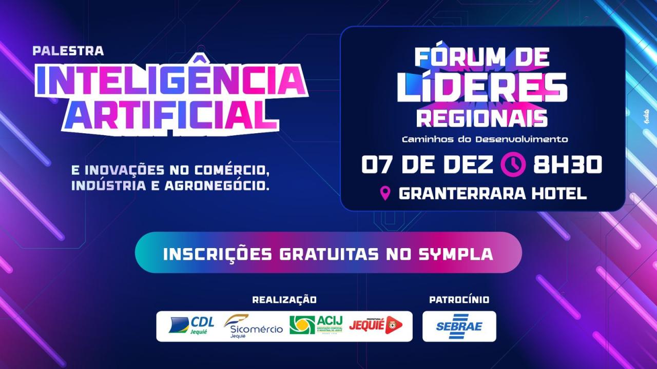 NESTA QUINTA-FEIRA, ÀS 8H30, O GRATERRARA HOTEL SEDIARÁ A PALESTRA GRATUITA 