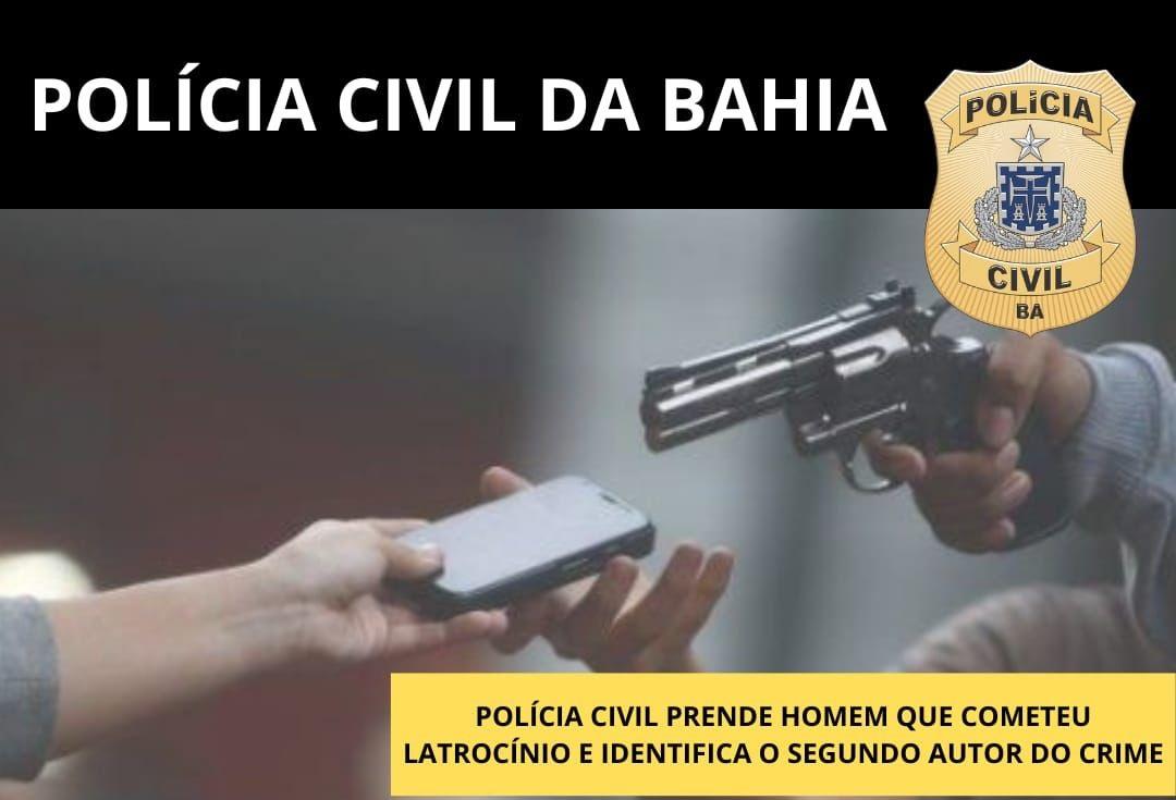 POLÍCIA CIVIL PRENDE HOMEM QUE COMETEU LATROCÍNIO QUE VITIMOU ANDRÉ GALVÃO  E IDENTIFICA O SEGUNDO AUTOR DO CRIME