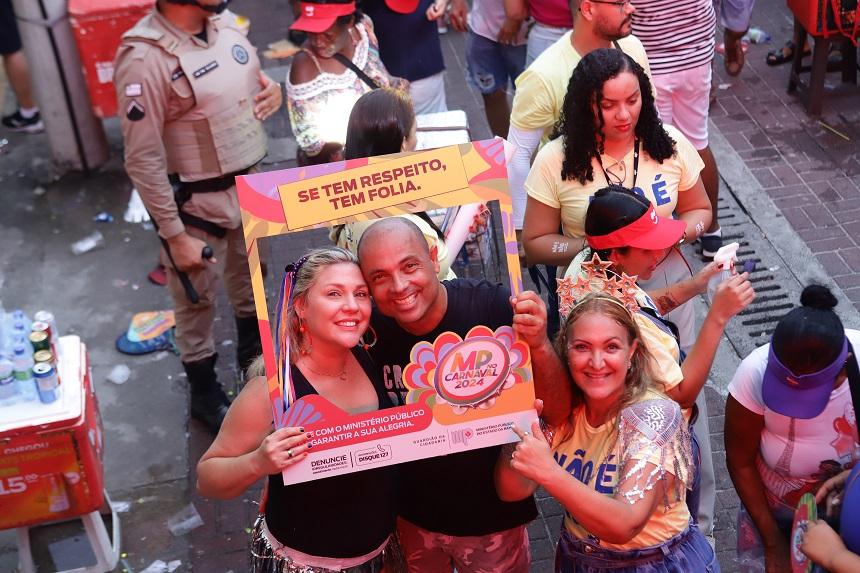 CARNAVAL 2024: MP LEVA CAMPANHA DE COMBATE À IMPORTUNAÇÃO SEXUAL PARA AS RUAS DA FOLIA