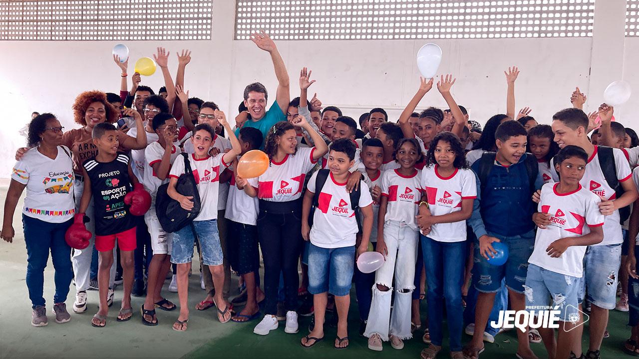 PREFEITURA DE JEQUIÉ INICIA ANO LETIVO COM ATIVIDADES E NOVIDADES PARA ESTUDANTES DAS ESCOLAS MUNICIPAIS
