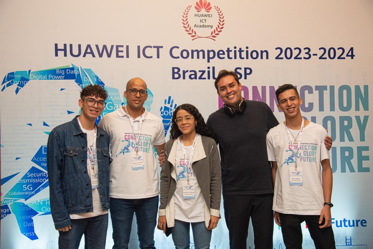IFBA JEQUIÉ BRILHA NO PALCO NACIONAL E CONQUISTA A HUAWEI ICT COMPETITION BRASIL 2023-2024