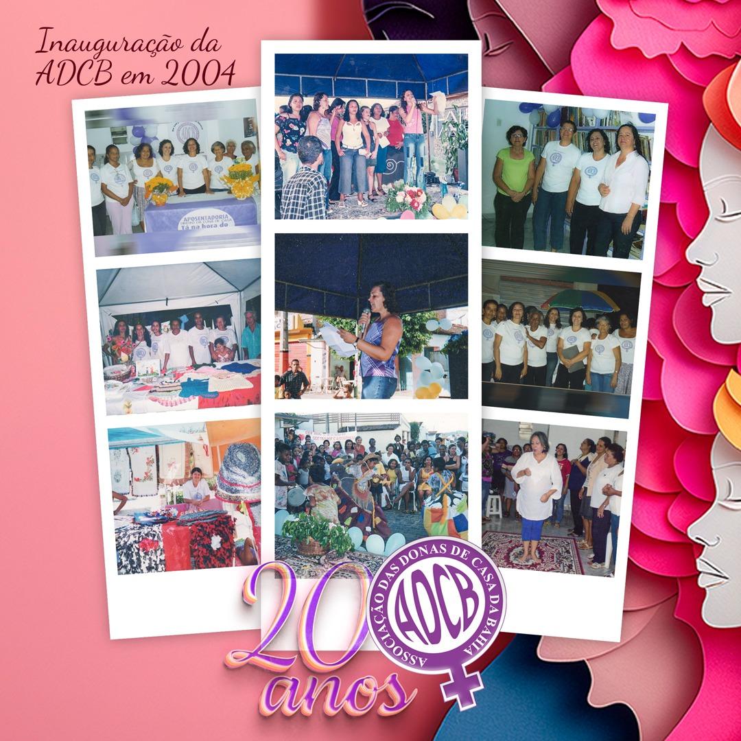A ASSOCIAÇÃO DAS DONAS DE CASA DO ESTADO DA BAHIA (ADCB) CELEBRA 20 ANOS DE EMPODERAMENTO FEMININO E IMPACTO SOCIAL