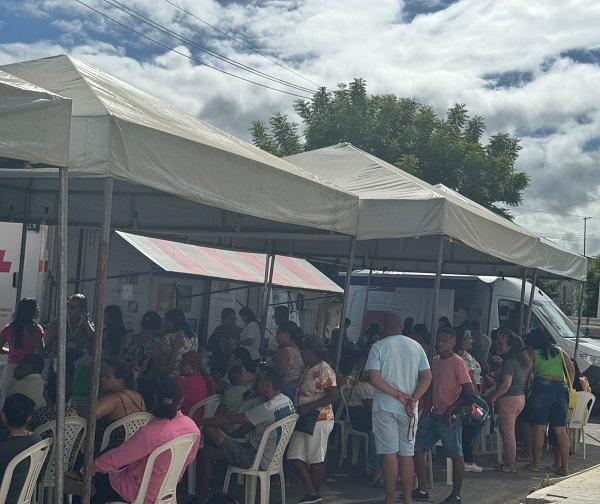 EM CINCO DIAS AS FEIRAS DE SAÚDE SANTA CASA DE JEQUIÉ PROPORCIONARAM 5.103 PROCEDIMENTOS