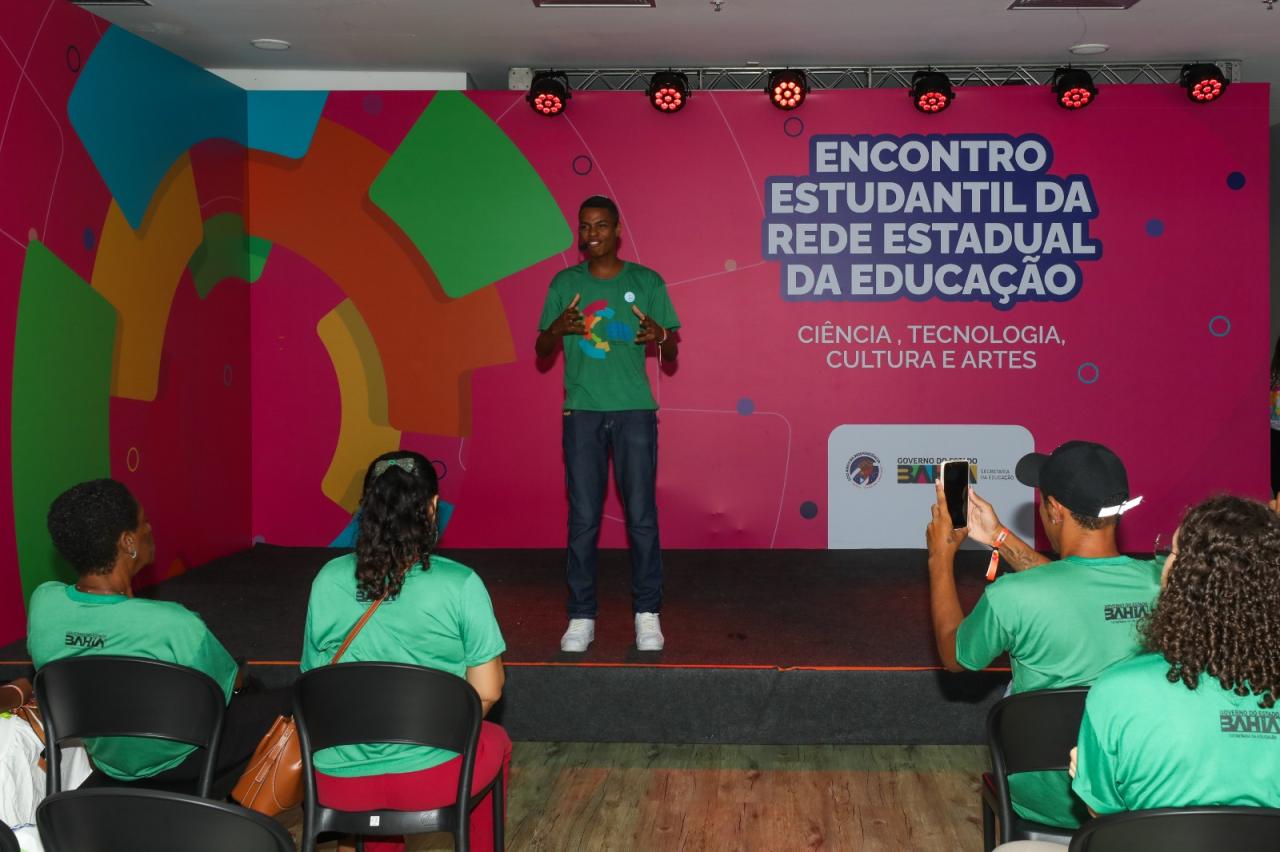 COMEÇAM NA SEGUNDA (13)  INSCRIÇÕES PARA ESCOLAS ESTADUAIS APRESENTAREM PROJETOS NO ENCONTRO ESTUDANTIL 2024