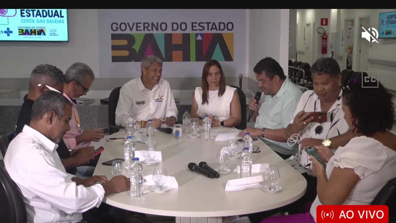 GOVERNADOR JERÔNIMO E PRESIDENTE LULA INAUGURAM O HOSPITAL ESTADUAL COSTA DAS BALEIAS EM TEIXEIRA DE FREITAS