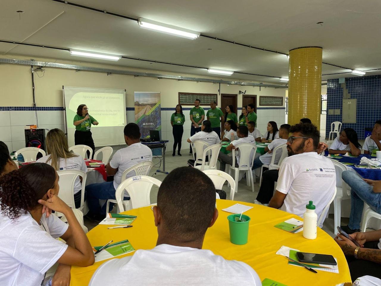 BAMIN LANÇA PROJETO “TRILHOS DO DESENVOLVIMENTO” E ENGAJA JUVENTUDE EM BUSCA DE SOLUÇÕES SUSTENTÁVEIS PARA O FUTURO