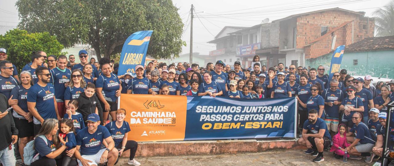 3ª CAMINHADA DA SAÚDE DA ATLANTIC NICKEL É NESTE SÁBADO; PARTICIPE!