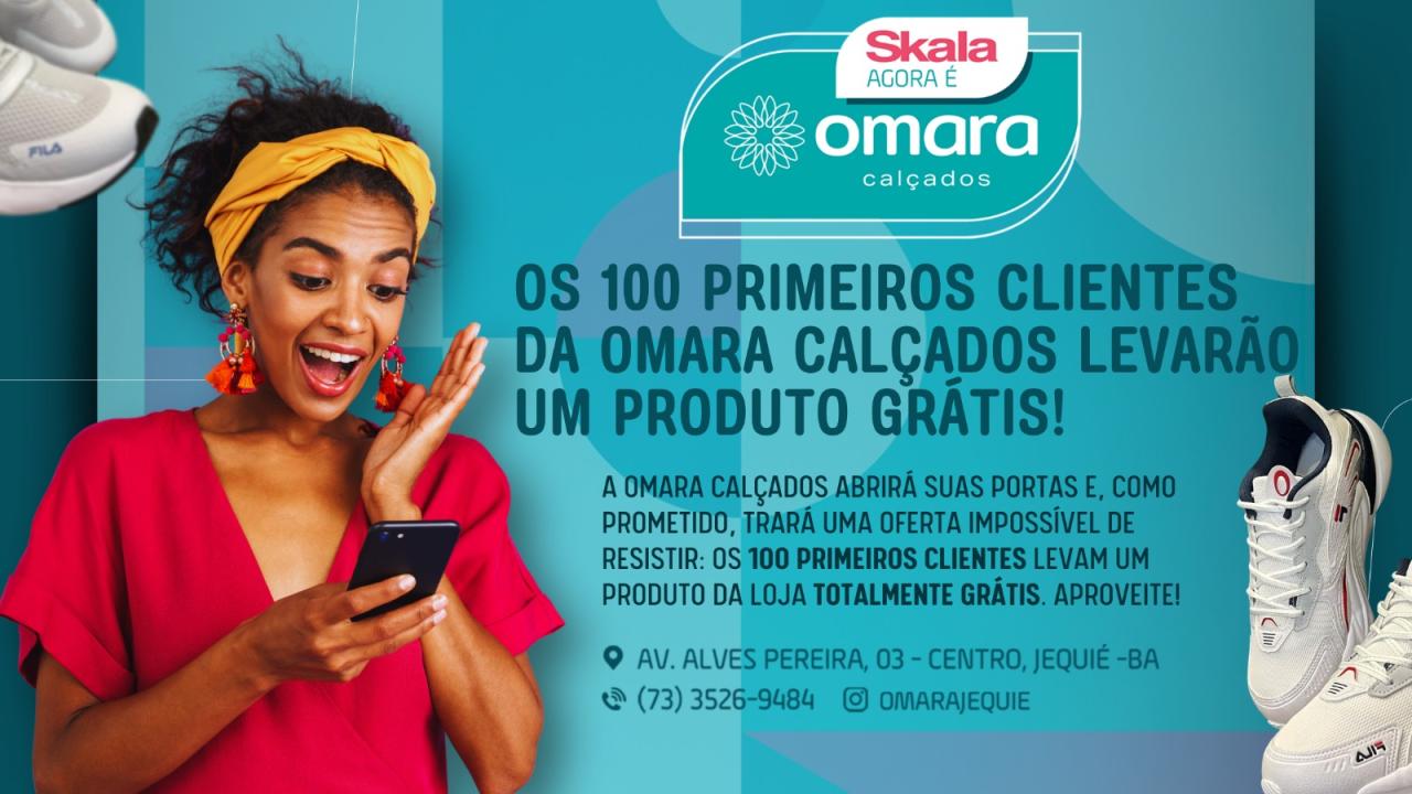 INAUGURAÇÃO IMPERDÍVEL: OMARA CALÇADOS CHEGA EM JEQUIÉ E TRANSFORMAR SEU ESTILO!