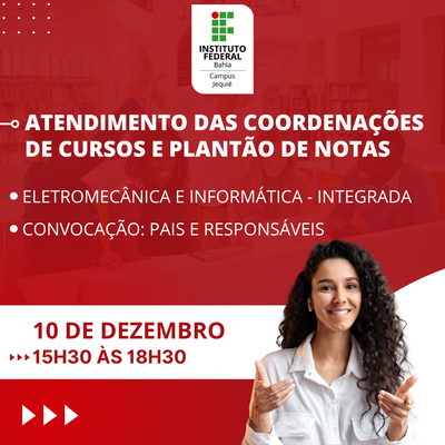 IFBA JEQUIÉ CONVOCA PAIS E RESPONSÁVEIS PARA REUNIÃO DE ACOMPANHAMENTO ESCOLAR