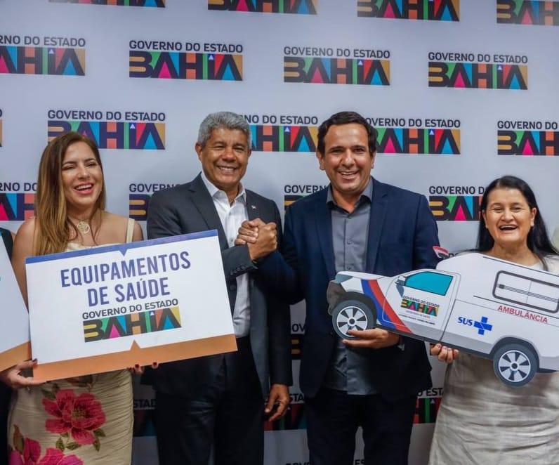 PREFEITO DO UNIÃO BRASIL SE PROPÕE A DEIXAR O PARTIDO PARA APOIAR JERÔNIMO RODRIGUES.