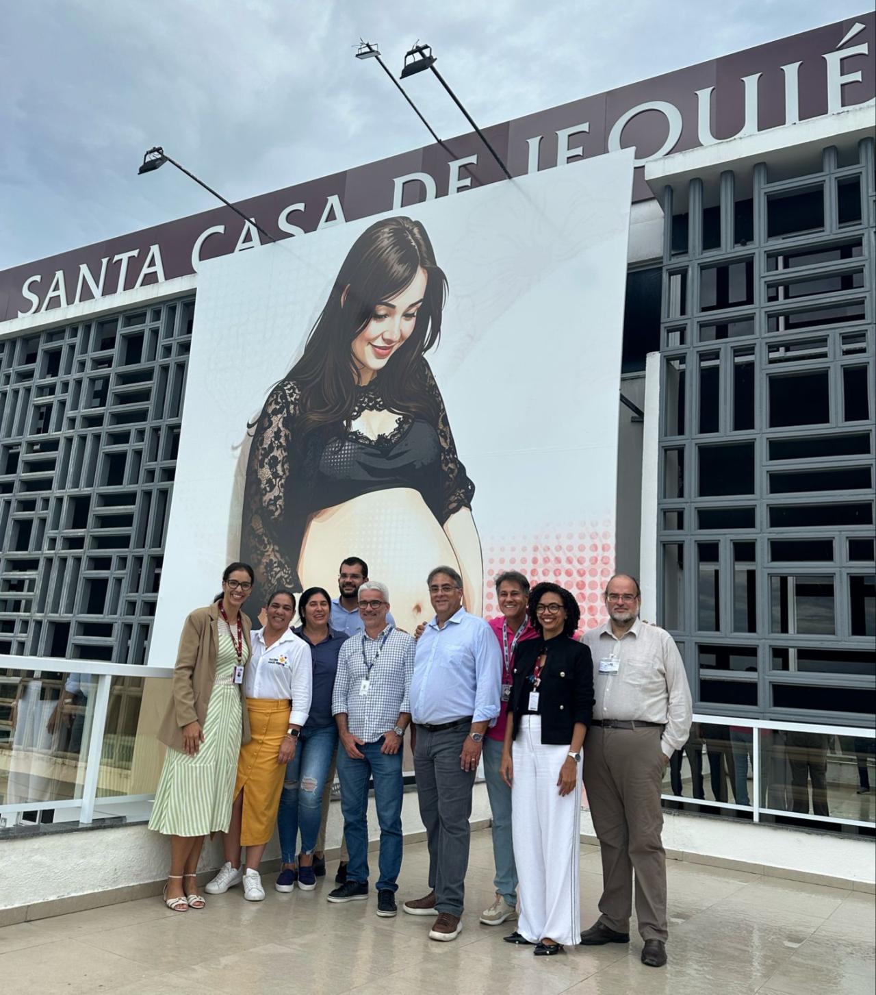 SANTA CASA DE JEQUIÉ, UNIDADE DA FUNDAÇÃO JOSÉ SILVEIRA, RECEBE VISITA DA SECRETÁRIA DA SAÚDE DA BAHIA