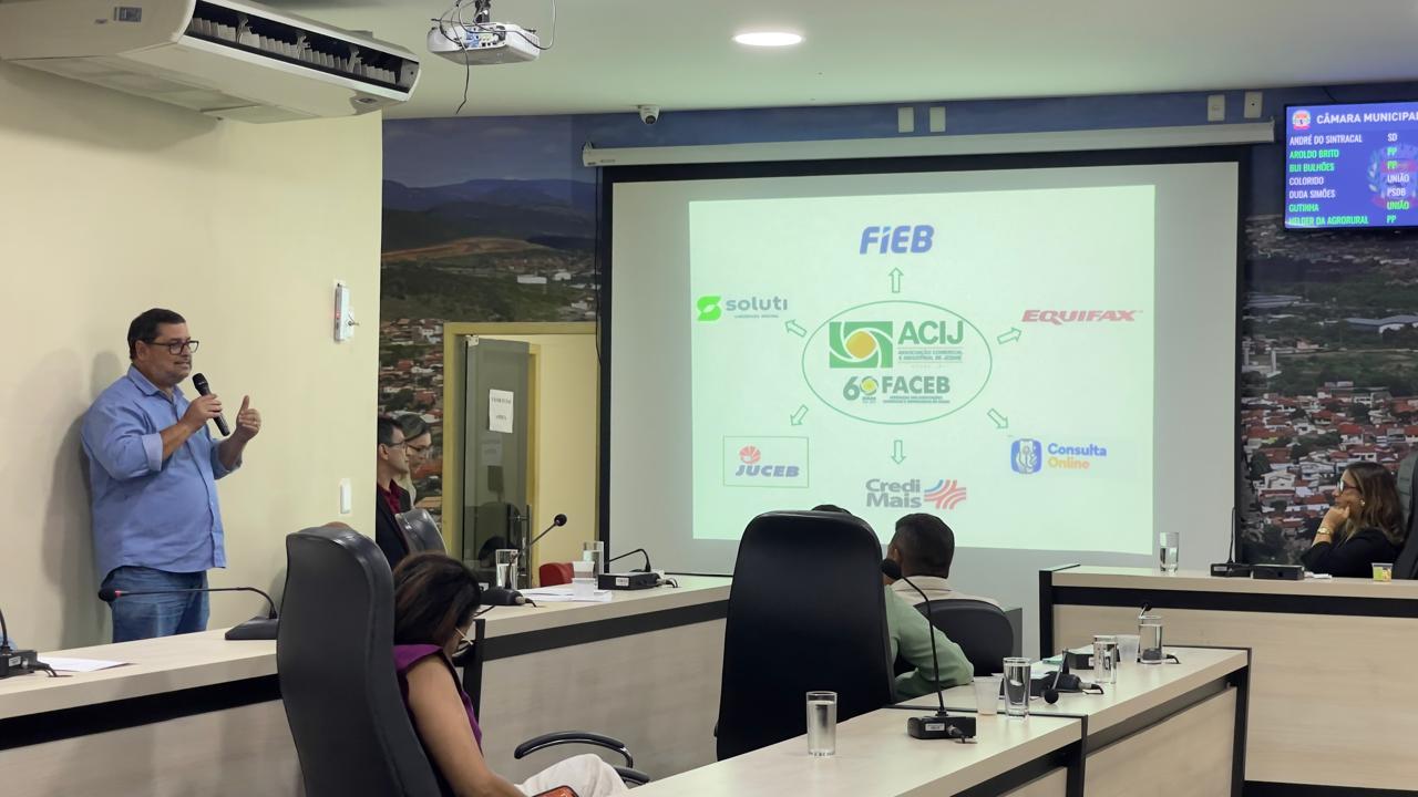 ACIJ APRESENTA PLANO DE METAS NA CÂMARA DE VEREADORES DE JEQUIÉ