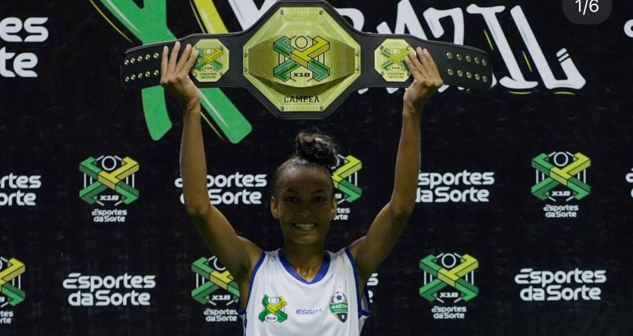 TOINHA, A MELHOR ATLETA DE X1 DO MUNDO, É O PRINCIPAL REFORÇO DO IAPE (MA) PARA A COPA DO BRASIL FEMININA 2025.