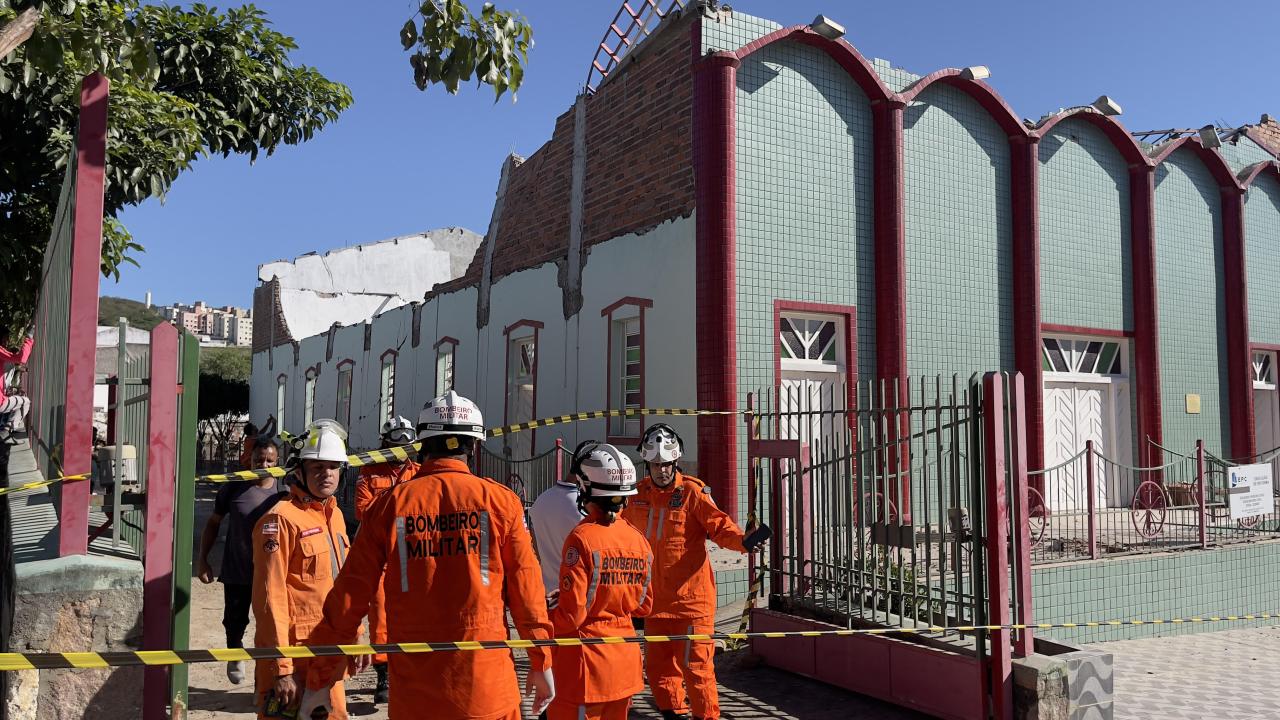 ACIDENTE EM OBRA NA IGREJA SÃO JUDAS TADEU FERE SETE TRABALHADORES EM JEQUIÉ