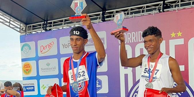 ATLETAS DA APAE DE JEQUIÉ CONQUISTAM 1º E 3º LUGAR NA CORRIDA DO BAHIA EM SALVADOR
