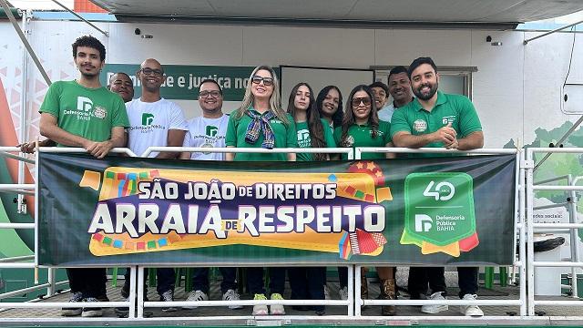 DEFENSORIA PÚBLICA DA BAHIA REFORÇA ATENDIMENTO DURANTE O SÃO JOÃO EM JEQUIÉ