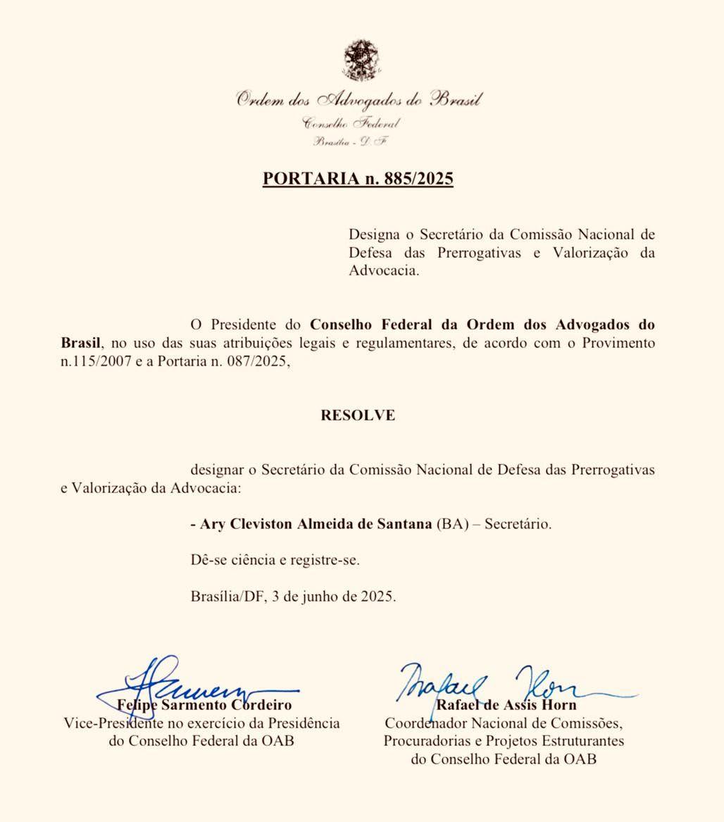 JEQUIÉ CONQUISTA ESPAÇO INÉDITO NA OAB NACIONAL