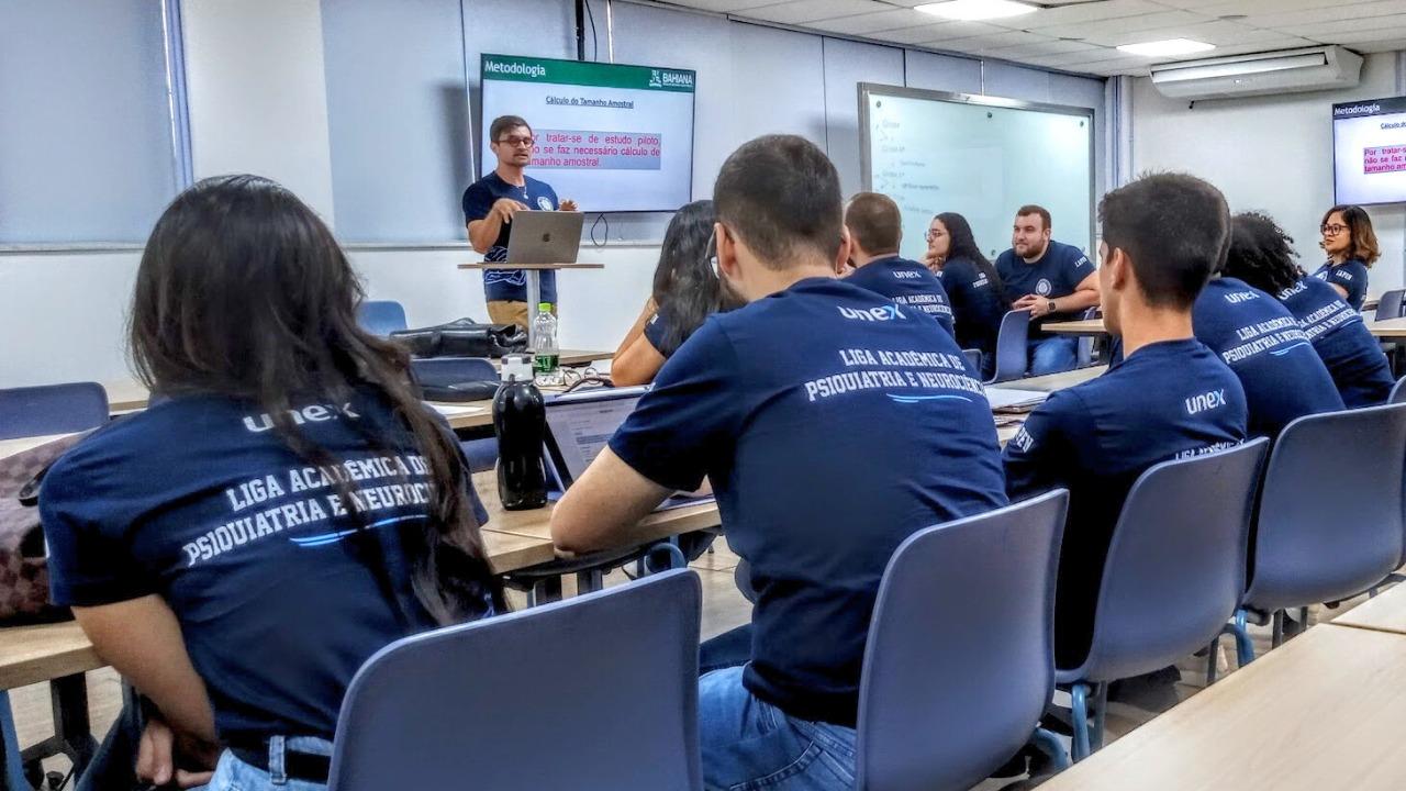 LIGANTES DE PSIQUIATRIA E NEUROCIÊNCIAS DA UNEXMED JEQUIÉ REALIZARAM ENCONTRO DE ENCERRAMENTO DO SEMESTRE