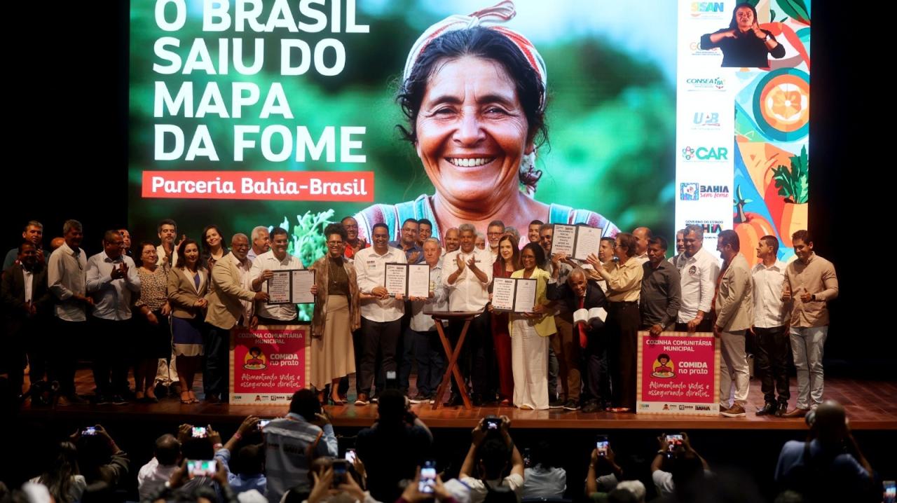 EM FEIRA DE SANTANA, JERÔNIMO ANUNCIA NOVAS INICIATIVAS ESTADUAIS DE COMBATE À FOME DURANTE SEMINÁRIO SOBRE SEGURANÇA ALIMENTAR
