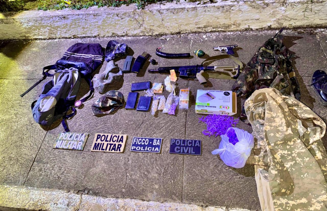 FORÇAS DE SEGURANÇA INTEGRADAS REALIZAM OPERAÇÃO CONTRA FACÇÃO CRIMINOSA NO “MORRO DOS MACACOS”, EM JEQUIÉ