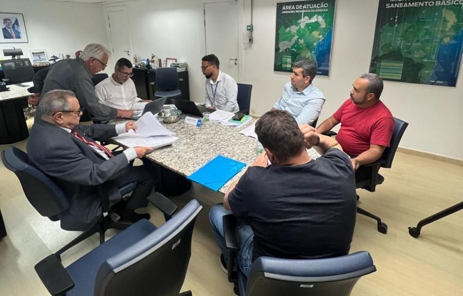 GRANDE OBRA DA EMBASA LEVA ÁGUA TRATADA A 90 MIL PESSOAS NO SEMIÁRIDO BAIANO