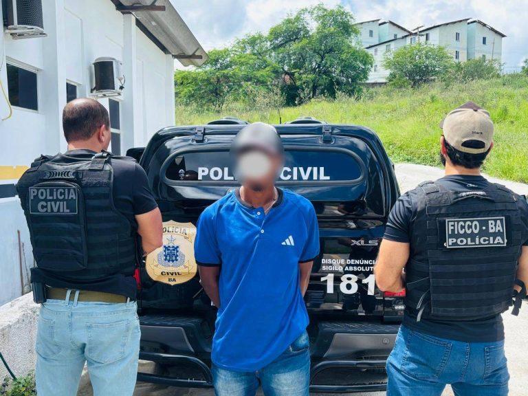 FORAGIDO DA JUSTIÇA DE SÃO PAULO É PRESO EM JEQUIÉ DURANTE OPERAÇÃO POLICIAL