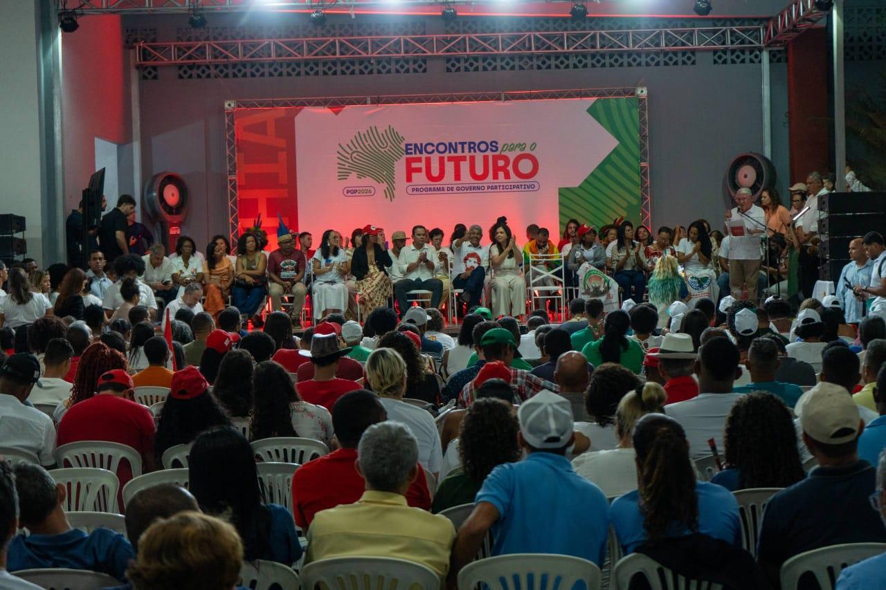 MOVIMENTOS SOCIAIS LOTAM ENCONTRO DO PGP 2026 EM FEIRA DE SANTANA E REFORÇAM APOIO À CONSTRUÇÃO PARTICIPATIVA DO PROGRAMA DE GOVERNO