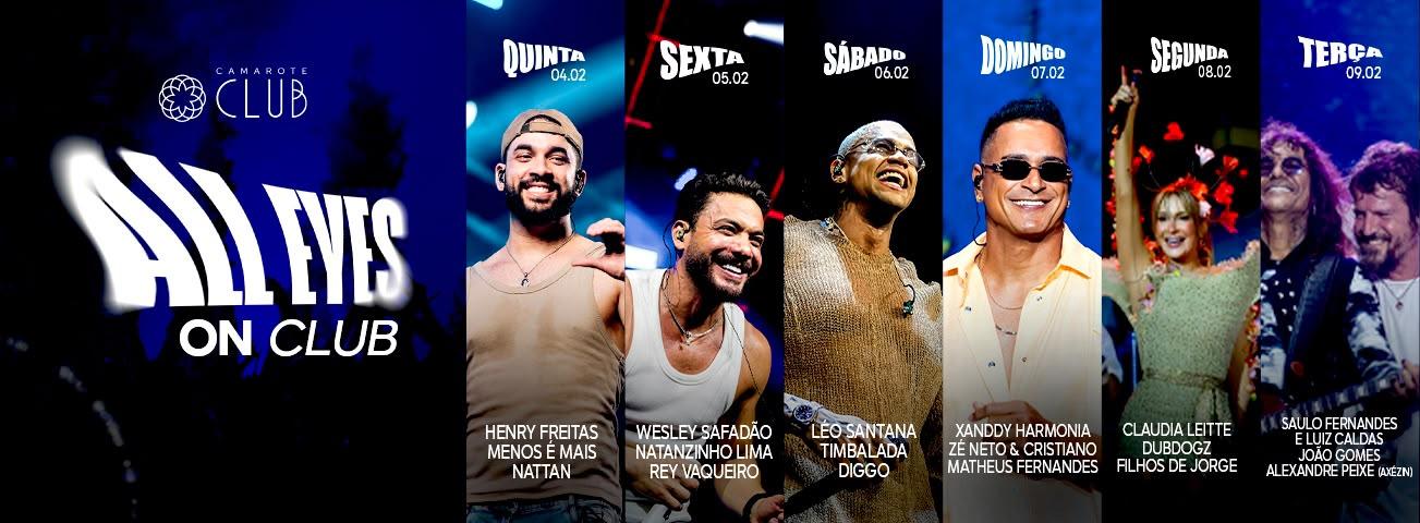 CAMAROTE CLUB ANUNCIA LINE-UP COMPLETO E CONCEITO 