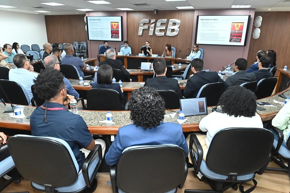 FIEB APROXIMA EMPRESÁRIOS BAIANOS DE OPORTUNIDADES DE NEGÓCIOS COM A CHINA