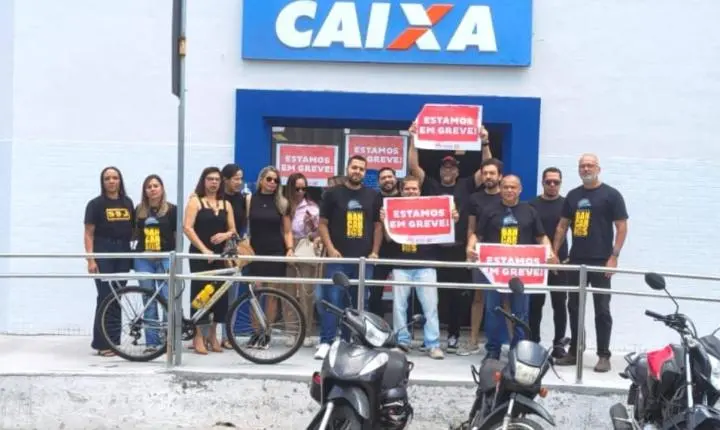 GREVE DOS BANCÁRIOS DA CAIXA CONTINUA EM JEQUIÉ E REGIÃO
