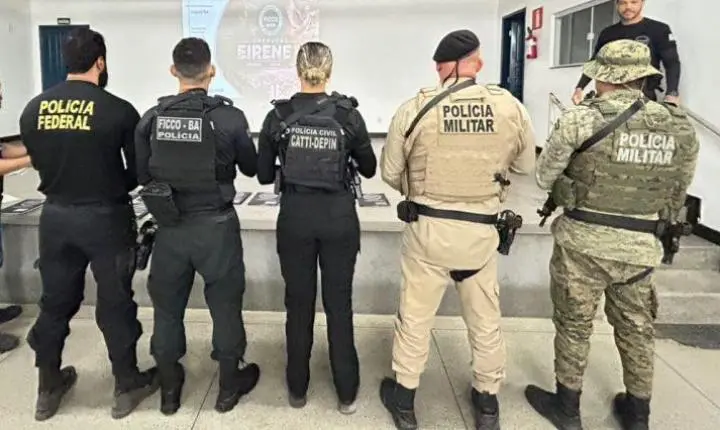 OPERAÇÃO DA PM, PC E PF ATINGE 4 ESTADOS, JEQUIÉ É UMA DAS CIDADES BAIANAS